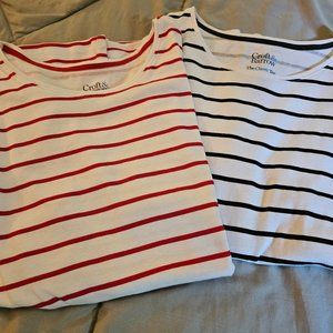 Women's (2) new without tags short sleeve T-shirts